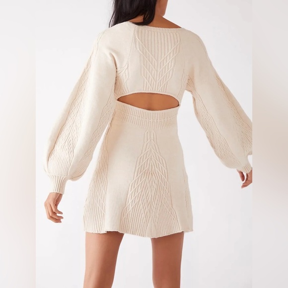 Free People White Mini Dress - Picture 4 of 13